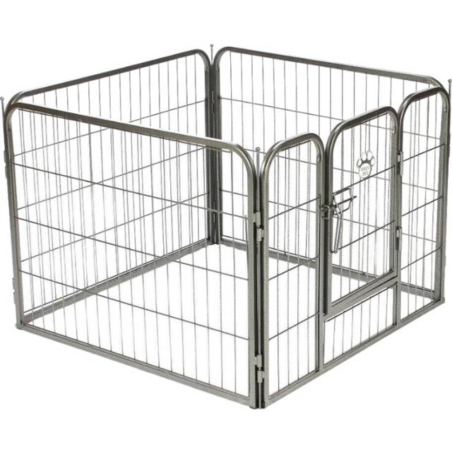 Heavy Duty Cozy Pet Puppy Playpen 60cm High 4 Panel Run Crate Pen Dog Cage HDDP05-4