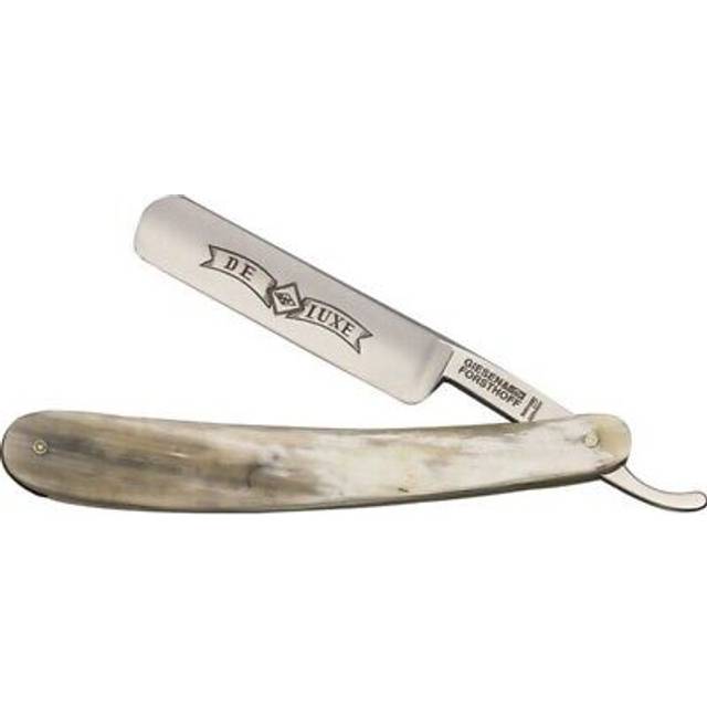 Giesen & Forsthoff Cut Throat Rakkniv Horn Ljus