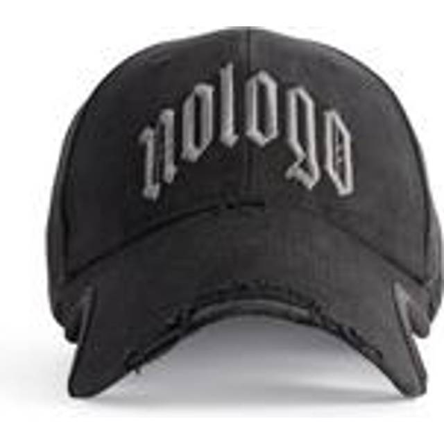Balenciaga Nologo Cap - Black - Unisex - - Cotton