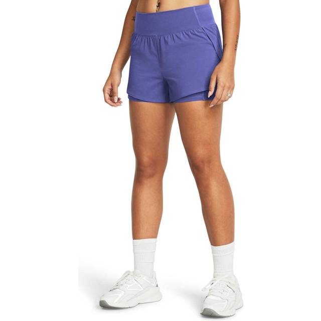Under Armour Flex Woven 2in1 Shorts Women lilac