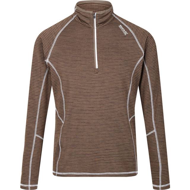 (XXL, Crocodile) Regatta Mens Yonder Quick Dry Moisture Wicking Half Zip Fleece Jacket