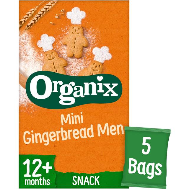 Organix Mini Gingerbread Men (5x20g)