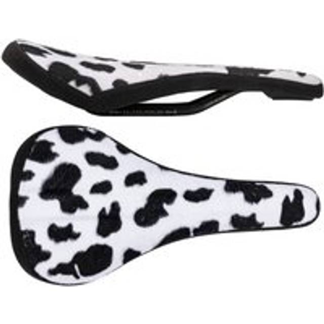 SDG Bel Air V3 Traditional Lux-Alloy Animal Print Saddle - Cow - Black/white