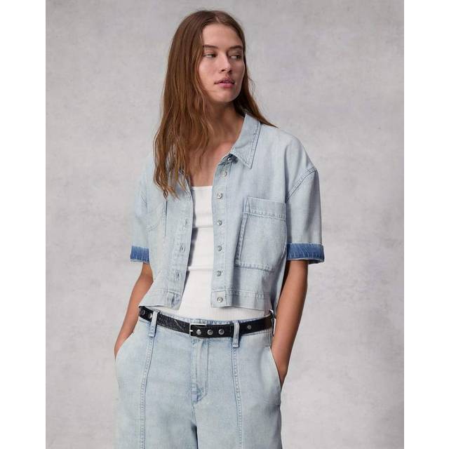 rag & bone Ultra Featherweight Lenna Top