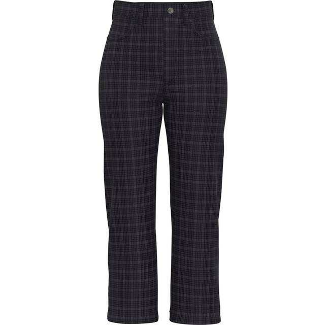 Levi's premium women dark blue high rise straight fit ankle velvet pants w28 l27