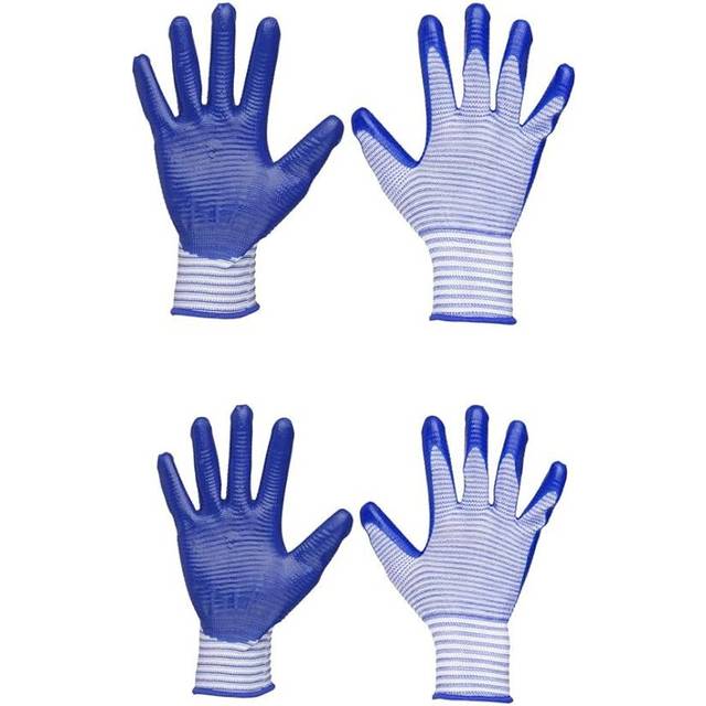 Rubber Protective Gloves Bite-proof Animal Handling Gloves Zebra stripe Protective Glove suit for Hamster Hedgehog Chinchilla Bite Protection
