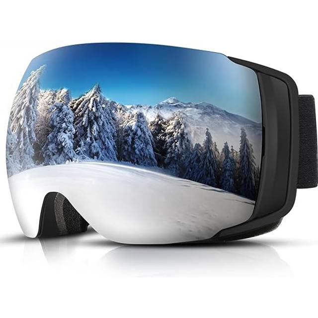 MX/Cross & Skidglasögon Maxview Mirror, Spegelglas, UV400, 60S, 12%, italiensk design