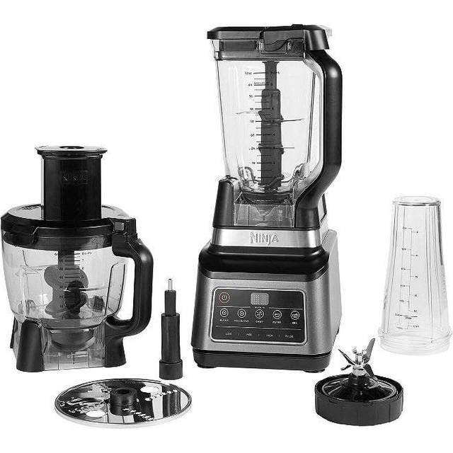 Ninja BN800UK 3-in-1 Food Processor with Auto-IQ - Black & Silver
