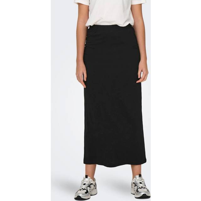 ONLY Onlmay Life Long Skirt Jrs |Svart |XS