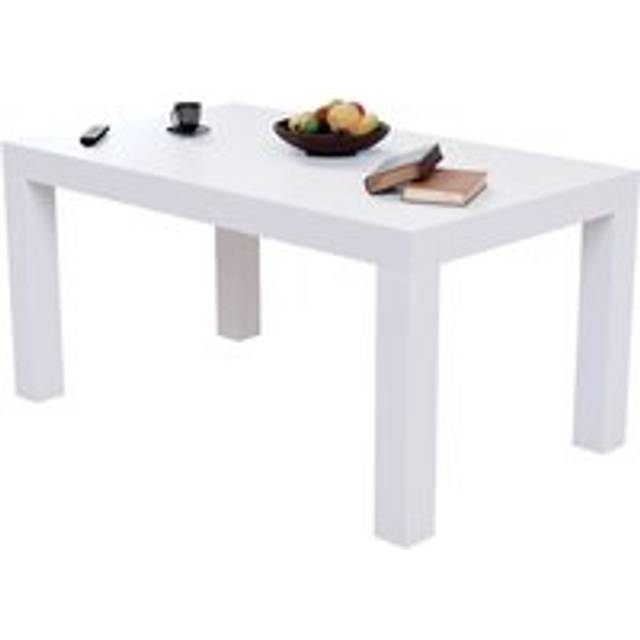 Vida Designs Beeston Coffee Table, White, White