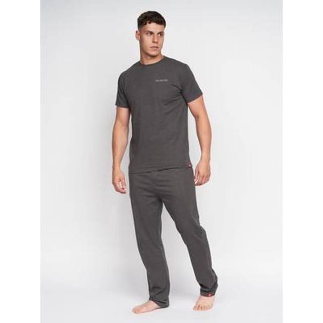 Duck And Cover Gasper Loungewear Set Men's Colour : Charcoal