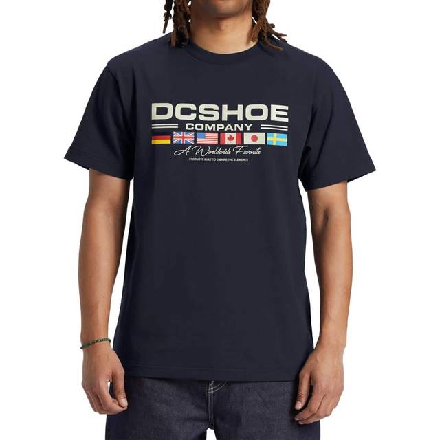 DC Worldwide Favourite S/S T-Shirt - Navy Blazer -  M