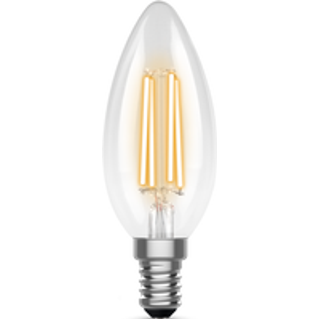 Kosnic Dimmable E14 LED Filament Candle Clear 4.2W