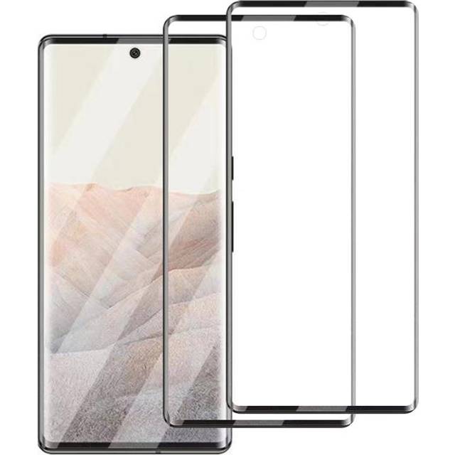 [2-PACK] Google Pixel 8 HÃ¤rdat Glas SkÃ¤rmskydd - Svart