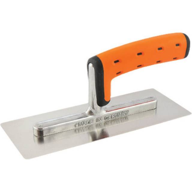 Venetian Plastering Trowel 80mm x 200mm with Soft Grip Handle