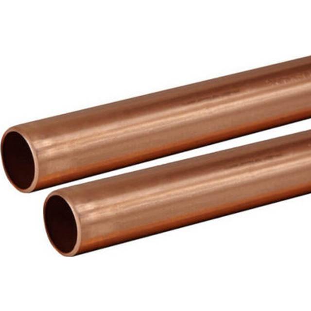 Buyaparcel - Copper Tube 28mm 2 x 1m Length bs EN1057 R250 British Copper Pipe 2000mm 200cm