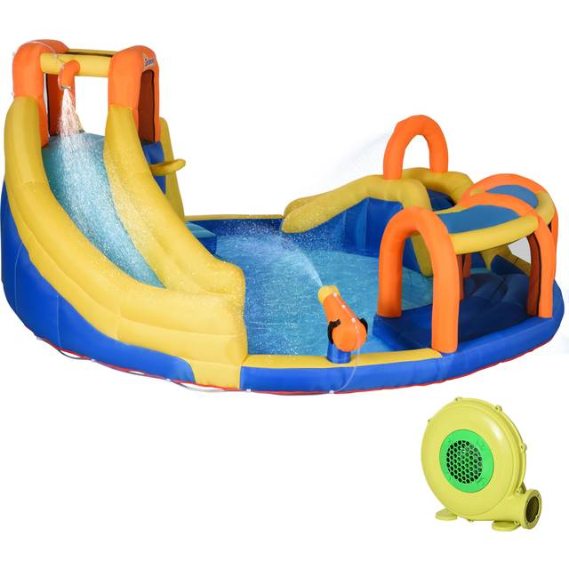 Outsunny 5 in 1 Kids Bouncy Castle