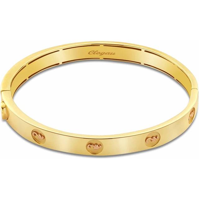 Clogau Tree of Life 1854 18ct Gold Insignia Bangle - Yellow Gold