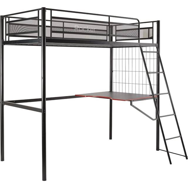 X Rocker XROCKER Icarus XL High Sleeper Gaming Bed With Desk, Black