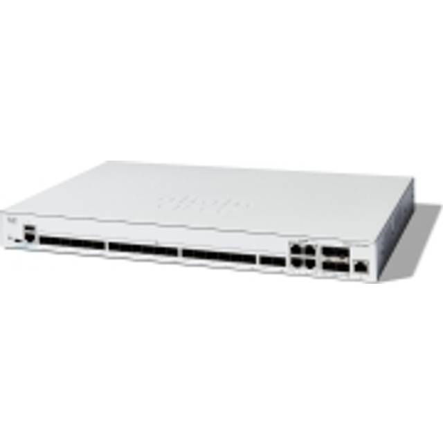 Cisco Catalyst 1300 Series 1300 24-Port 10Gigabit Base-Port SFP+ Smart Managed L3 Rack-mountable Switch