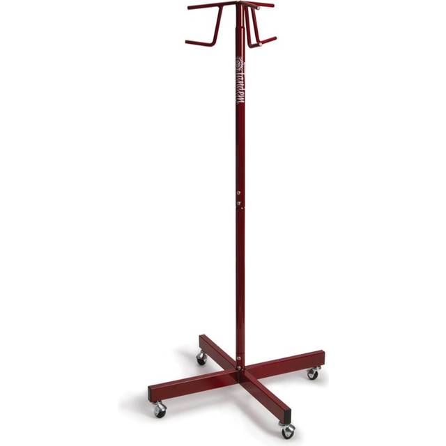 Tandem Sport TSREDSINGLE Single Net Storage Rack, Red