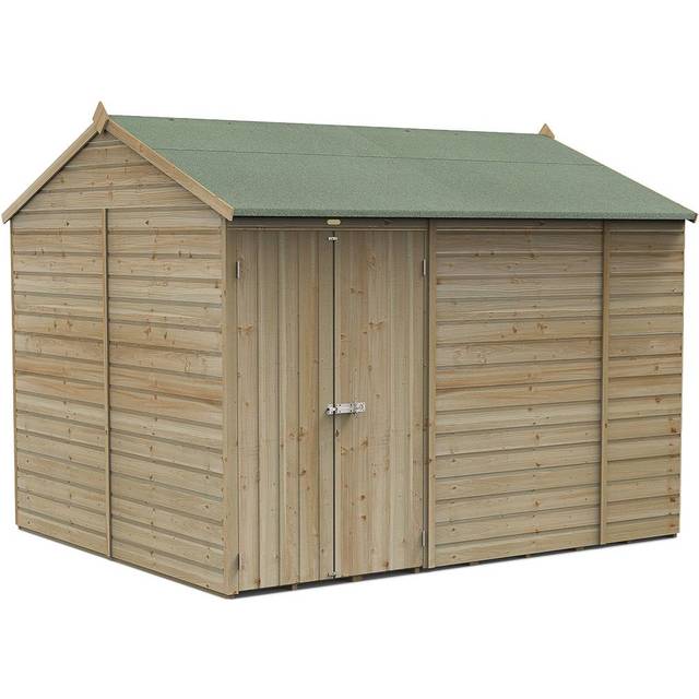 Beckwood 10x8 Reverse Apex Shed - No Installation / Without Base / 0