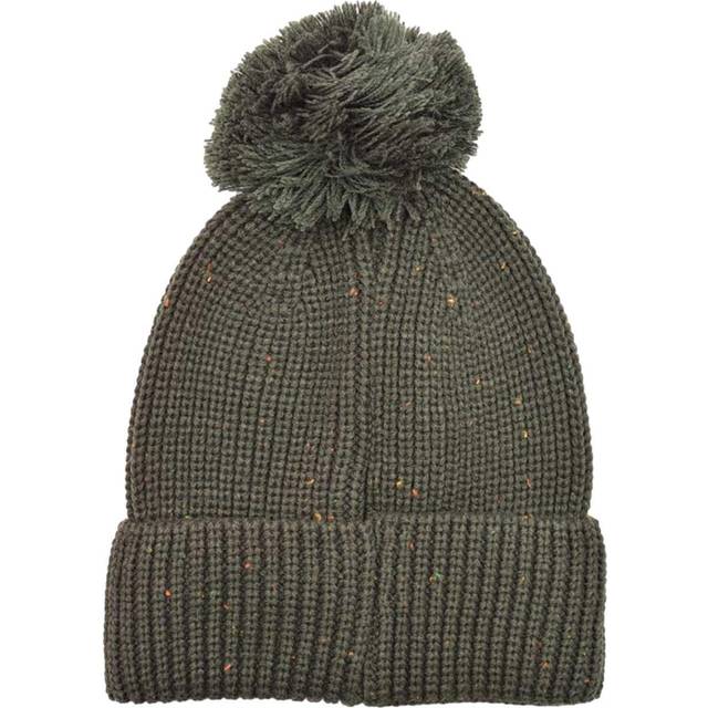Mens/womens Lambretta Knitted Fleece Turn Up Bobble Skater Style Beanie Hat