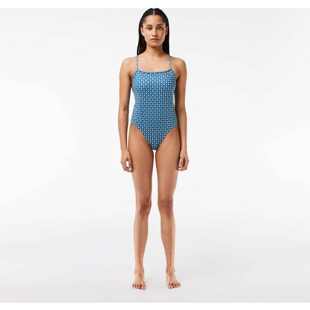 Lacoste Robert George Print One-Piece Swimsuit - Multi