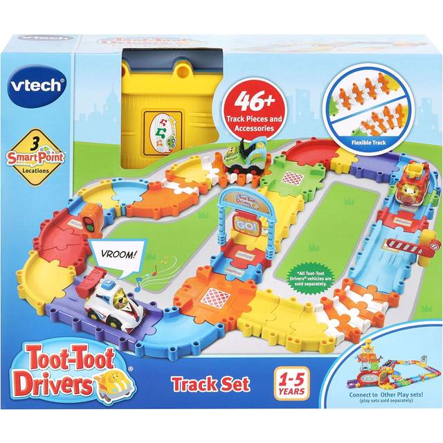 Vtech Toot Toot Drivers Flexible Track Set - One Colour