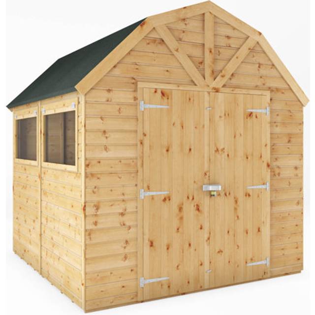 Mercia Shiplap Dutch Barn Shed 8x8