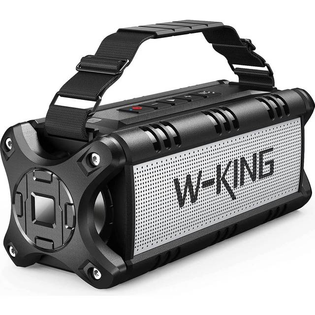 Bluetooth Speakers, W-KING 50W Portable Bluetooth Speaker Loud, IPX6 Waterproof Outdoor Speaker with 8000mAh Power Bank, Wireless Bass Speaker Bluetoo