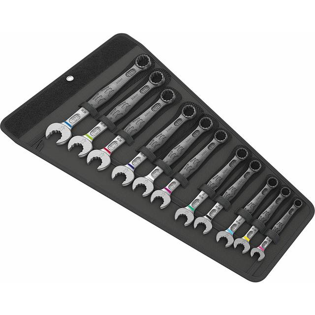 Wera 05020231001 6003 Joker 11 Set 1 Ring Spanner Set 11 pieces