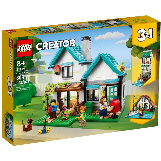 LEGO Creator - Cozy House - Building & Construction for Ages 8 to 12 - Fat Brain Toys