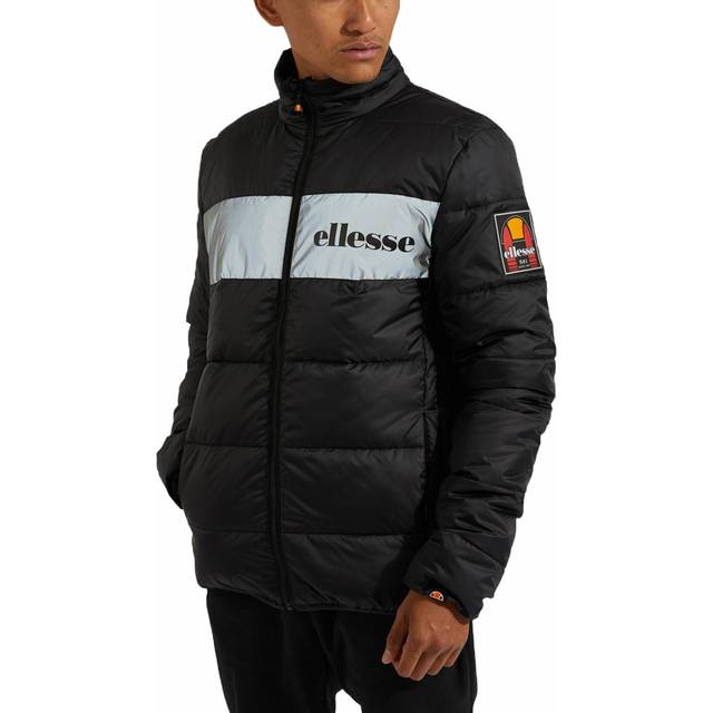 Ellesse Mens Illo Padded Reflective Jacket Black
