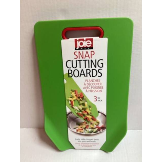 Joie Cutting Boards  3 Count  Colors May Vary