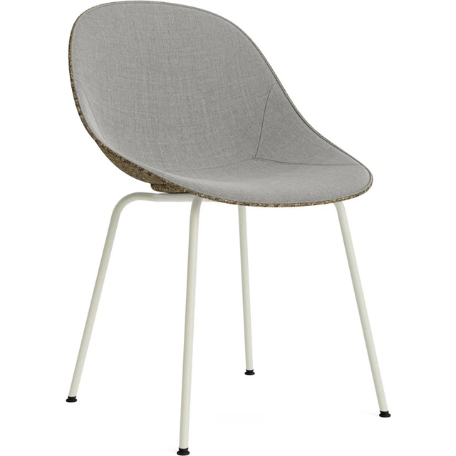 Normann Copenhagen Mat Chair stol Seaweed-cream steel