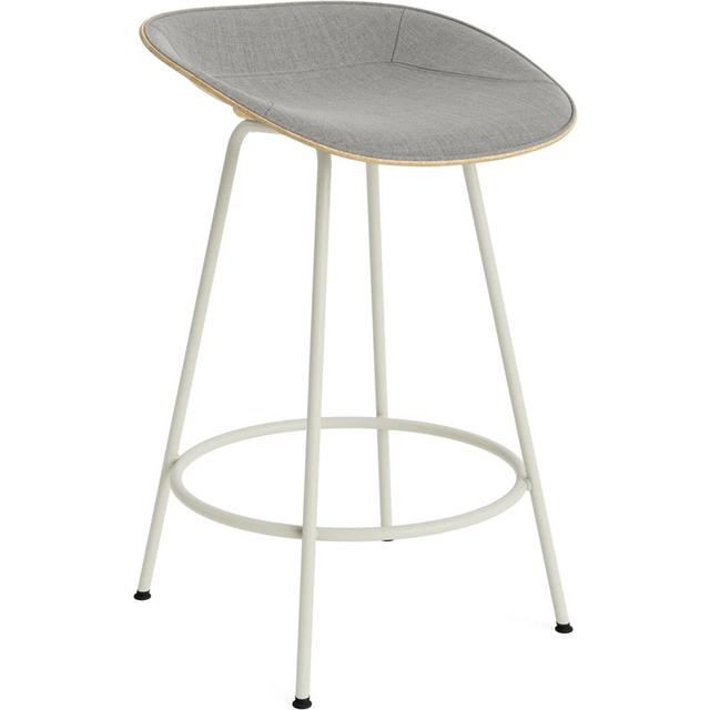 Normann Copenhagen Mat Barstool 65 cm Hemp-cream steel