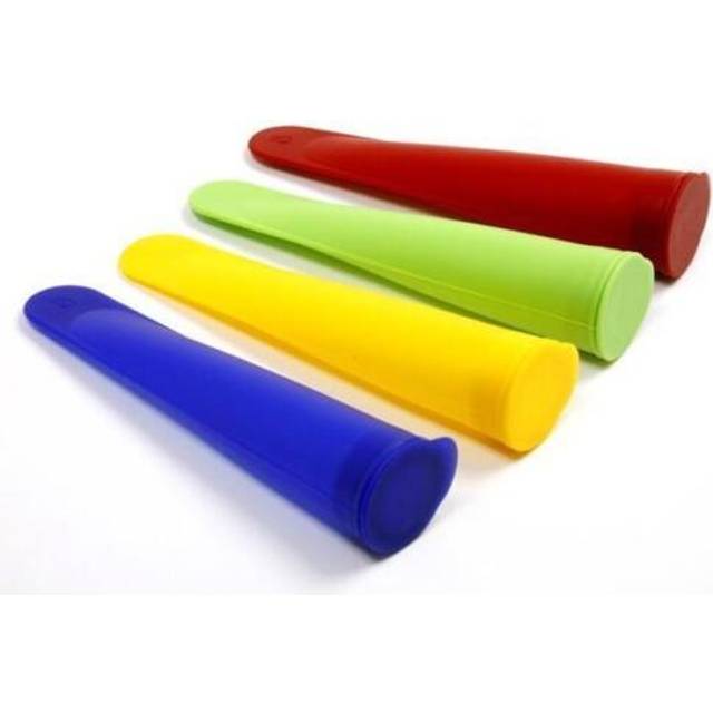 Silicone Ice Pop Makers - 4 Pcs