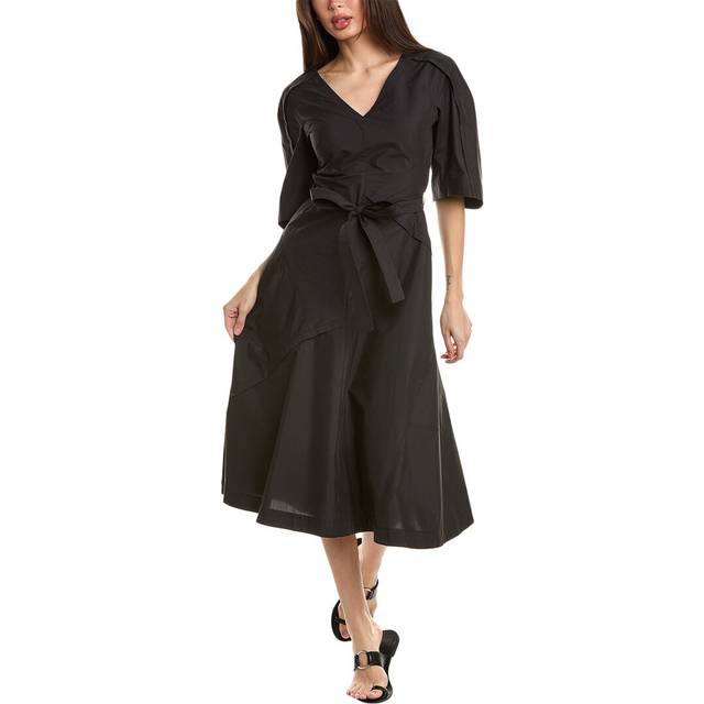 3.1 Phillip Lim Balloon Sleeve Midi Dress