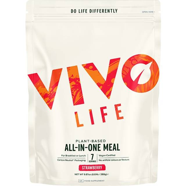 VIVO Life Plant Based All-in One Meal Strawberry 280g