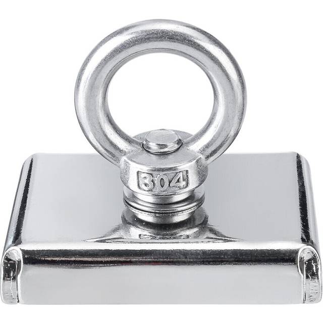110KG Double Side Neodymium Fishing Salvage Recovery Magnet with 10M Rope for Detecting Metal Treasure
