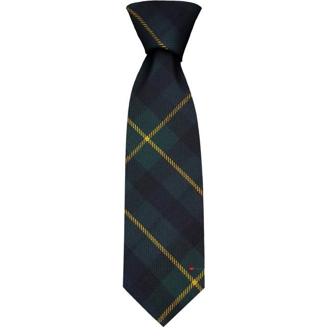 Gents Neck Tie Campbell of Breadalbane Modern Tartan Lightweight Scottish Clan Tie