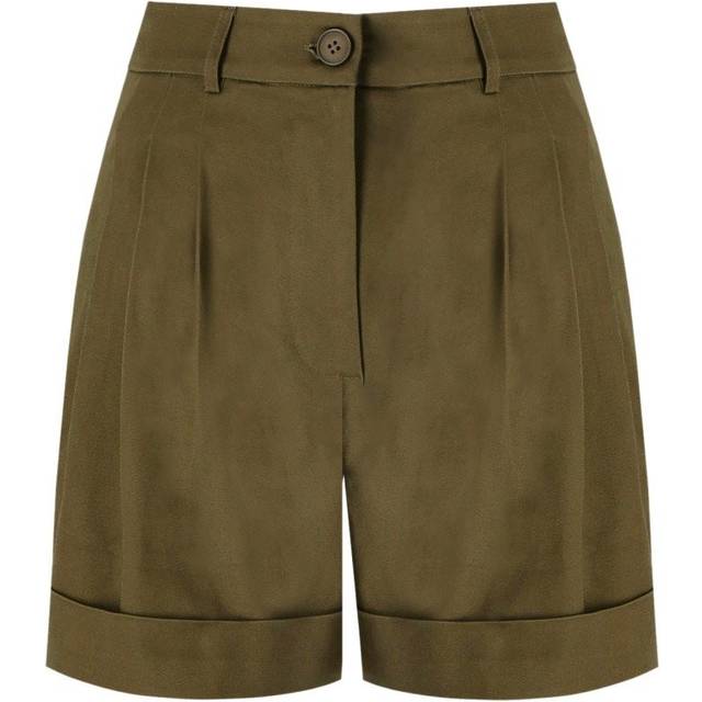 ESSENTIEL ANTWERP FAINT MILITARY GREEN SHORTS