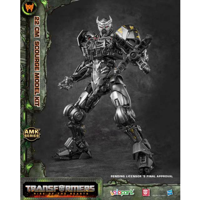 Yolopark Transformers Rise of the Beasts: Scourge 22cm Model Kit AMKM7SC