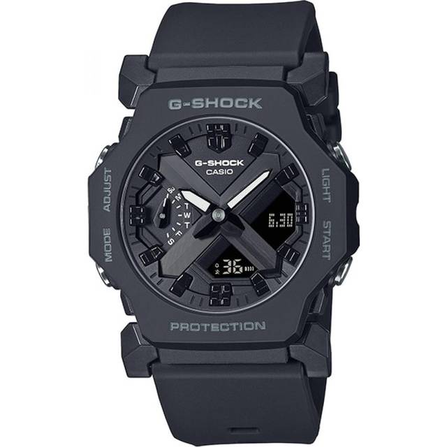 Casio g-shock ga-2300-1ajf analog digital quartz watch all black 42.1mm