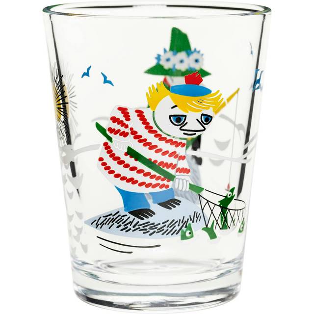 Moomin Arabia Moomin glass 22 cl Fishing