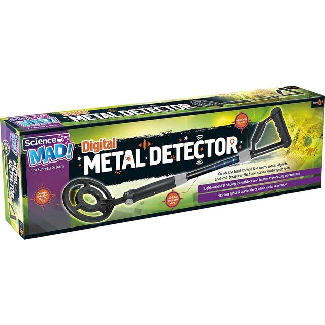 Science Mad Digital Metal Detector - One Colour