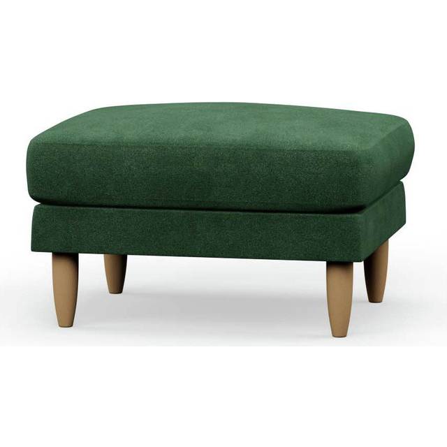 Hutch Fabric Footstool - Sage Green