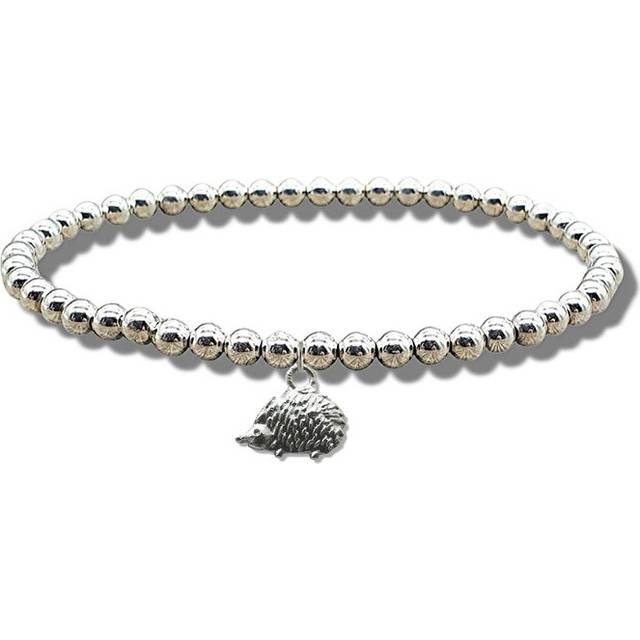 Hedgehog Silver Beaded Bracelet