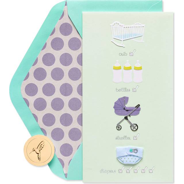 Papyrus Baby Shower Card Big Changes